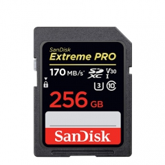 Thẻ nhớ SDXC SanDisk Extreme Pro U3 V30 1133x 256GB 170MB/s
