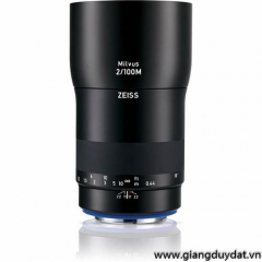 Zeiss Milvus 100mm f/2M ZE Lens for Canon EF / Nikon F