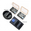 Bộ Pin - Sạc Đôi KingMa Cổng USB Cho Canon LP-E6