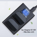 Bộ pin sạc Kingma NP-FZ100 cho Sony A9/A7RIII/A7III 2