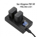 Cốc sạc đôi Kingma cho pin FW-50 3