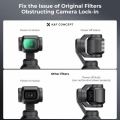 Filter K&F 3 in 1 CPL Black Diffusion 1/4 ND 16 for pocket 3 pocket 4 3
