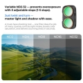 Set Filter K&F CPL Black Diffusion 1/4 ND2-32 for Pocket 4P KF0103.9902.0030 4