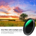 Filter K&F ND2-ND32 (1-5 Stop) Variable Neutral Density and CPL 3