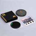 Filter K&F Variable ND Filter ND8-ND128 (3-7 Stop) HD Hydrophobic VND Filter for Camera Lens No X Cross 5