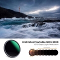 Filter K&F Variable ND3-ND1000 with 24 Multi-Layer Coatings Nano-D Series 2