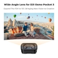 Filter Magnetic Wide-angle K&F Concept Dành Cho DJI Osmo Pocket 3 2