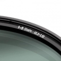 Filter Nisi True Color ND – VARIO 1-5 Stops 82mm 5