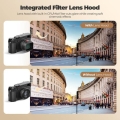 Freewell Real Lens Hood for Fuji X100 Series with Hybrid CPL/Black Mist Filter 2