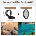 Freewell Real Lens Hood for Leica Q3 43 with Hybrid CPL/Black Mist Filter 2