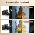 Freewell Real Lens Hood for Leica Q3 43 with Hybrid CPL/Black Mist Filter 3