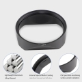 Haoge Metal Square Lens Hood for Leica Q3 Q3-43 Black LH-LQ343B 5