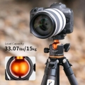 K&F Concept Professional Carbon Fiber Tripod KF09.098 with Monopod & Ball Head 4