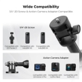 K&F Concept Selfie Stick Tripod KF09.143 With Bluetooth Remote Control + Gopro Adapter 2