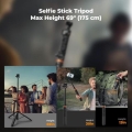 K&F Concept Selfie Stick Tripod KF09.143 With Bluetooth Remote Control + Gopro Adapter 5