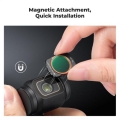 Magnetic Star Filter 6 Points Cross Screen Starburst Sparkling Effect KF01.2701 for DJI Osmo Pocket 3 Pocket 4 2