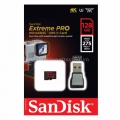 MicroSDXC SanDisk Extreme Pro 128GB UHS-II/U3 Up to 275MB/s + Đầu đọc thẻ 3.0