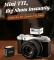 Zeniko Mini Camera Flash TTL ZT08 for Fujifilm Sony Nikon 2