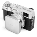 NiSi X100 Series NC UV Filter with 49mm Filter Adaptor Metal Lens Hood and Lens Cap for Fujifilm 5