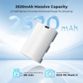 Pin K&F CONCEPT LP-E6P 2520mAh USB-C R6 Mark III EOS R5 Mark II C50 R6V R6 R7 5D 5DS R 6D 7D 60D 70D 80D 90D KF28.0131 2