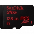 Sandisk 128GB Ultra Micro SDXC + Adapter 80MB/s Class 10 UHS-I 2