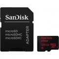 Sandisk 128GB Ultra Micro SDXC + Adapter 80MB/s Class 10 UHS-I 3