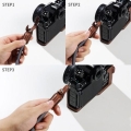 SmallRig 5096 5095 Leather Half Case Kit for Nikon Zf 2