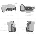 SmallRig 6029 Rhinoceros Cage Kit for Sony A7 V / A7R V / A7 IV / A7S III / A7R IV 5