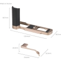 SmallRig 6136 Hand Grip Silicone Panasonic LUMIX L10 (Titanium) 2