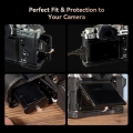 SMALLRIG Half Case / Wrist Strap Kit for FUJIFILM X-T5 3927 2