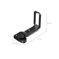 SmallRig 6034 L-Shaped Mount Plate with AirTag Slot for Sony A7 V / A7R V / A7 IV / A7S III / A1 / A7R IV 3