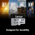 Thẻ nhớ microSDXC Lexar 128GB 205MB/s UHS-I Professional Silver Plus Series 5