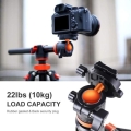 Tripod K&F Concept KF09.112 T255A3+BH28L 1.8m Alum Tripod with Cross Arm for Flat Lay Photos 4