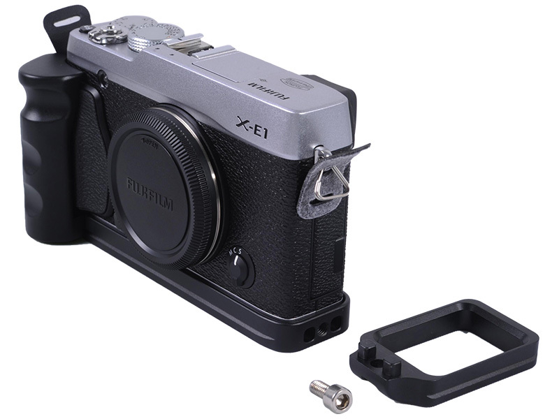X-E1 X-E2 Hand Grip,Fuji X-E1 X-E2 L Type Bracket Tripod Quick Release L Plate Base for Fuji XE1 XE2 
